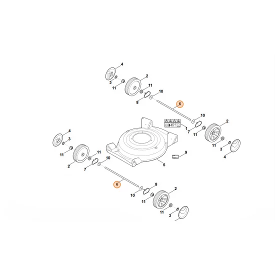 STIHL  Podkładka A13 9307 929 0220
